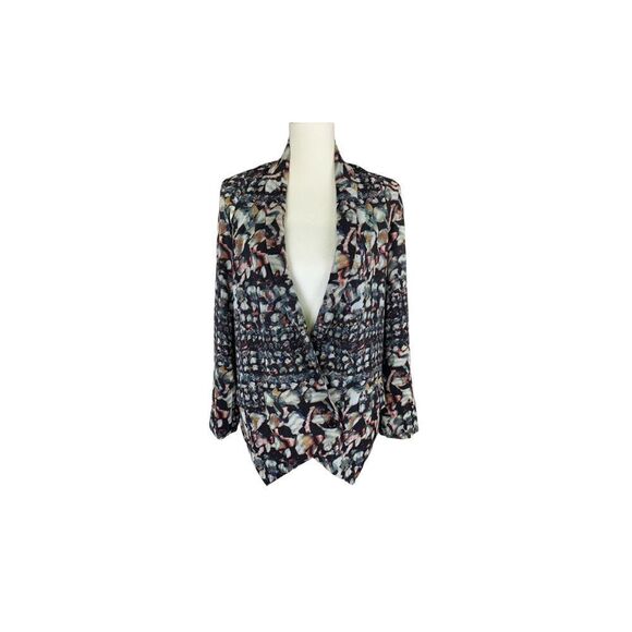 EXCLUSIVELY UNIQUE RARE WOMEN Cartonnier Anthropologie Ardsley Abstract Floral B - Picture 1 of 16